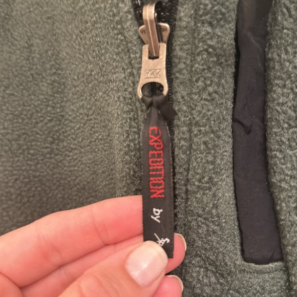Women’s Large EMS zip up fleece - beautiful green 💚 & black! - Picture 5 of 7